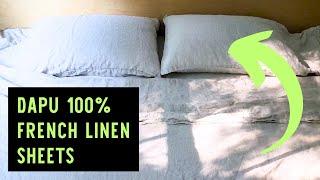 DAPU French Linen Sheets Make Bedtime Better