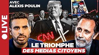 CNN s'effondre et le journalisme citoyen explose! | Idriss Aberkane reçoit Alexis Poulin