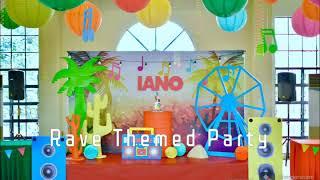 Rave Themed Party by Party Dish- Event Styling