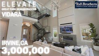 LUXURY NEW CONSTRUCTION: Toll Brothers Vidara Home Tour in Irvine, CA | Orange County Dream Home