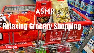 Silent vlog grocery shopping at Costco | Relaxing day at the Designer Outlet | Canadian Cafe