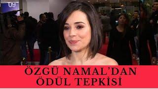 Özgü Namal'dan ödül tepkisi - 2009