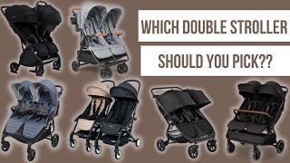 Best Lightweight Travel Double Stroller 2024 / 2025 - Side-by-Side Strollers