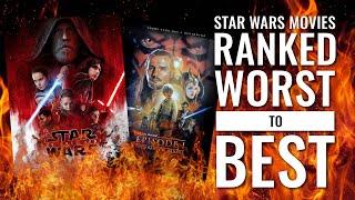 Star Wars Movies Ranked WORST to BEST