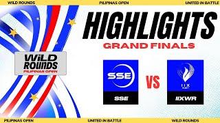 SSE vs. IIXWR - Full Game Highlights | Grand Finals | Wild Rounds Pilipinas Open 2024 