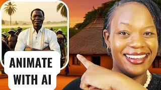 Create AI ANIMATED African story video/Create AFRICAN folktales