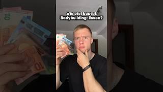 Wie viel kostet Bodybuildingessen? #gym #bodybuilding #training #essen