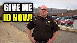 Insane Police Make A BIG Mistake!! I.D. Refusal - First Amendment Audit FAIL