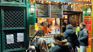 Street food in the Latin Quarter of Paris