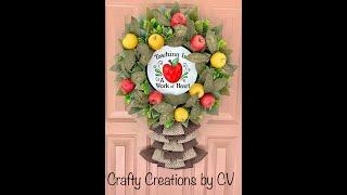 APPLE TREE WREATH Crafty Creations by CV