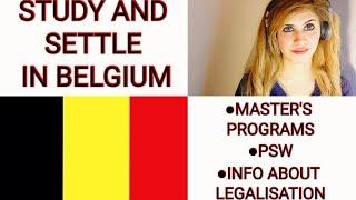 HOW TO GET ADMISSION IN MASTER'S PROGRAMS IN BELGIUM | STEP BY STEP PROCEDURE