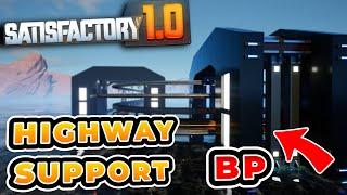 PERFECT HWY Support Blueprint - Satisfactory 1.0