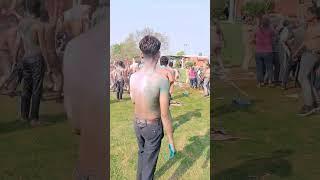 mangalayatan University Me Banai Holi 2k24 #tradingvideo #collageholi #viralvlogs #collagewithme