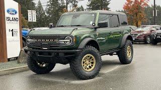 2024 Ford Bronco Badlands ROUSH + Hard Top, Rock Lights, Exhaust & Lift Kit Review | Island Ford