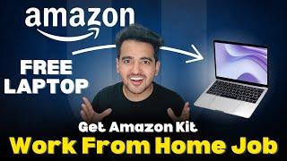 Amazon Work From Home Job 2025 | FREE Laptop | Amazon Online Jobs | Amazon Latest Jobs For Student