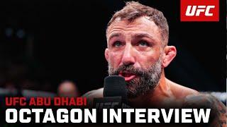 Michael Chiesa Octagon Interview | UFC Abu Dhabi