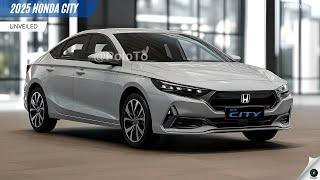 New 2025 Honda City Revealed - A revolutionary and best-selling compact car?