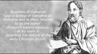 History of the Christian Church Part 1 by Eusebius of Caesarea