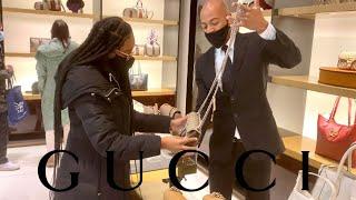 SHOP WITH ME|BUYING MY FIRST GUCCI BAG| GUCCI DIONYSUS| I BOUGHT A GUCCI BAG