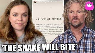 Madison Brown fires back at dad Kody with scathing message about being a ‘snake’