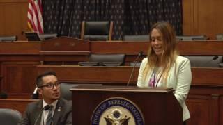 Emily Savage Speaks at the  US Congress