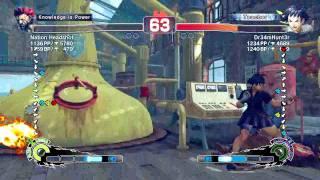 SSF4 AE Akuma (Nation Headshot) vs. Makoto (Dr34mHunt3r) Xbox LIVE Ranking Match