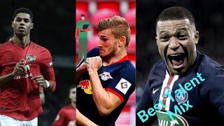 Rashford vs Werner vs Mbappe Goals and Skills Mix