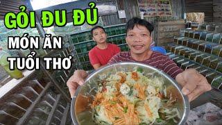 Gỏi Đu Đủ Quê Nhà - Món ăn tuổi thơ của Ông Chủ Trại Cá Betta