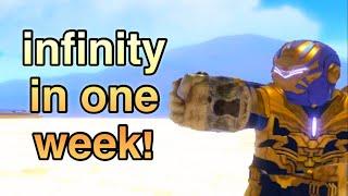 How to get infinity in less than 1 WEEK!!