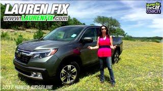 2017 Honda Ridgeline Car Review by Lauren Fix, The Car Coach