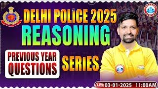 Delhi Police Vacancy 2025 | Series | Delhi Police Reasoning PYQs | Delhi Police Reasoning by RWA