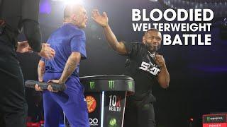 Bloodied Welterweight Battle | Jewel Scott vs Zach Zane | Power Slap 8 - Full Match