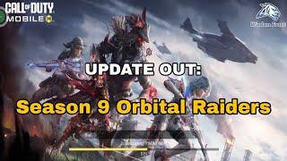 UPDATE NOW: Season 9 Orbital Raiders in Cod Mobile 2024 | What's New?