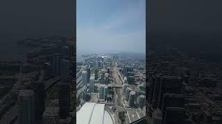 CN Tower Toronto Revolving Restaurant Panoramic view