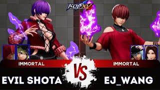 KOF XV️ EVIL SHOTA (Sylvie/Najd/O.Shermie) vs EJ_WANG (Isla/O.Chris/Mai)️Replay Match - 12/24