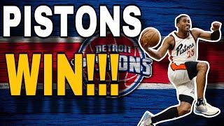 Pistons WIN!!!!! Jaden Ivey Game Winner vs Raptors 