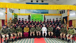 DIG Sector Hq.ITBP Ladakh Flags Off Satoo-Kargyam Students for Bharat Darshan Educational Tour