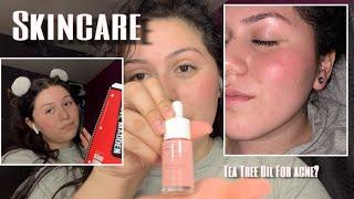 Skincare Routine and kinda Night Time Routine | Kayla Martinez