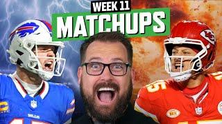 Week 11 Matchups + Bringing the Hammer, Wheel of Shame | Fantasy Football 2024 - Ep. 1678