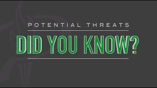 Did You Know?  -  Potential Threats