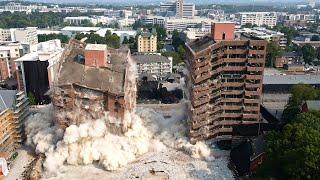 Carmichael Towers #1 and #2 @ Vanderbilt University - Controlled Demolition, Inc.