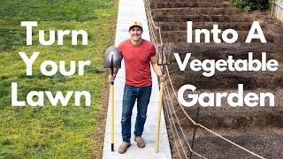 How To Turn Your Lawn Into A Vegetable Garden