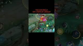 THIS Is WHY you SHOULD Not Play Stand On FIGHT USing HAya#shorts#mlbb#lancelot