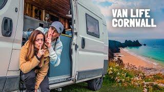 WE PROBABLY SHOULDN’T SHOW YOU THIS! (Van Life UK - Cornwall)