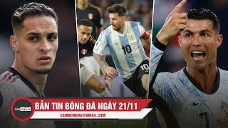 BẢN TIN 21/11 | AMORIM TỐNG KHỨ ANTONY, PERU TỐ TRỌNG TÀI THIÊN VỊ MESSI, RONALDO DƯỚI TRÌNH 1 NGƯỜI