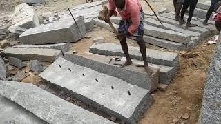 Fencing stones in manufacturing