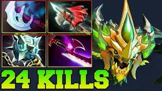 24 Kills Viper Dota 2 Mid Carry Build Pro Gameplay Guide Pro Gameplay Build Highlights 7.38