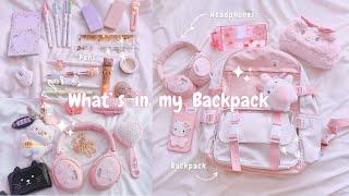 What's in my BackpackCollege Edition // Pencil bag, Stationery, Notebooks