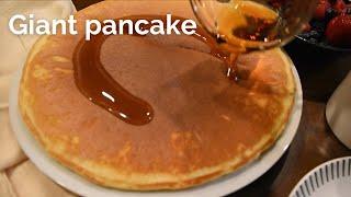 Easy Giant Pancake Recipe - Ready in 20 min!