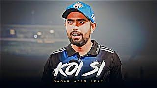 FT. Babar Azam x Koi Si Edit  || Babar Azam Edit || Koi Si Edit || TikTok Status